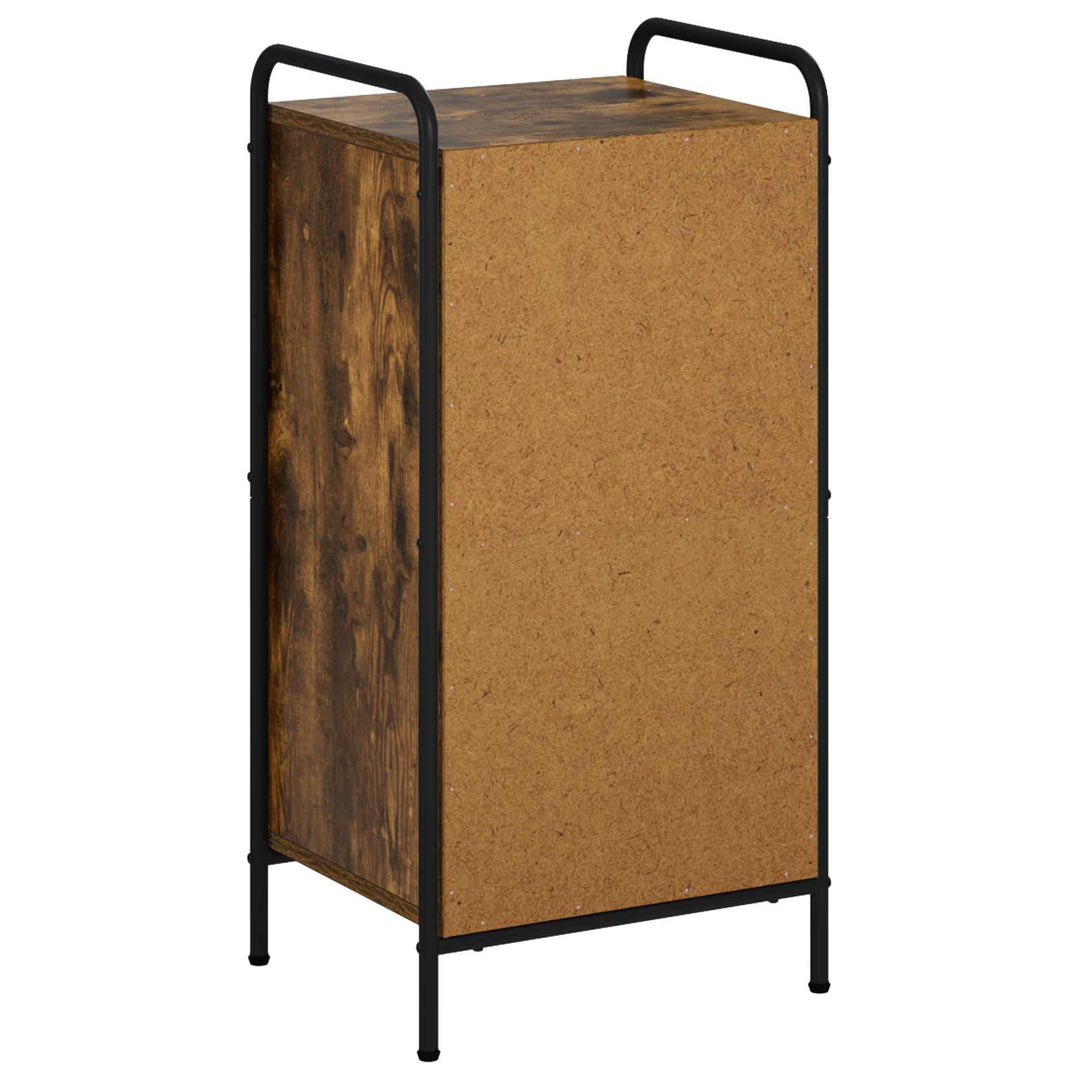 Sideboard Røget eg 97 x 33 x 81 cm Konstrueret træ