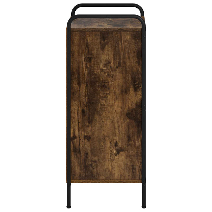 Sideboard Røget eg 97 x 33 x 81 cm Konstrueret træ