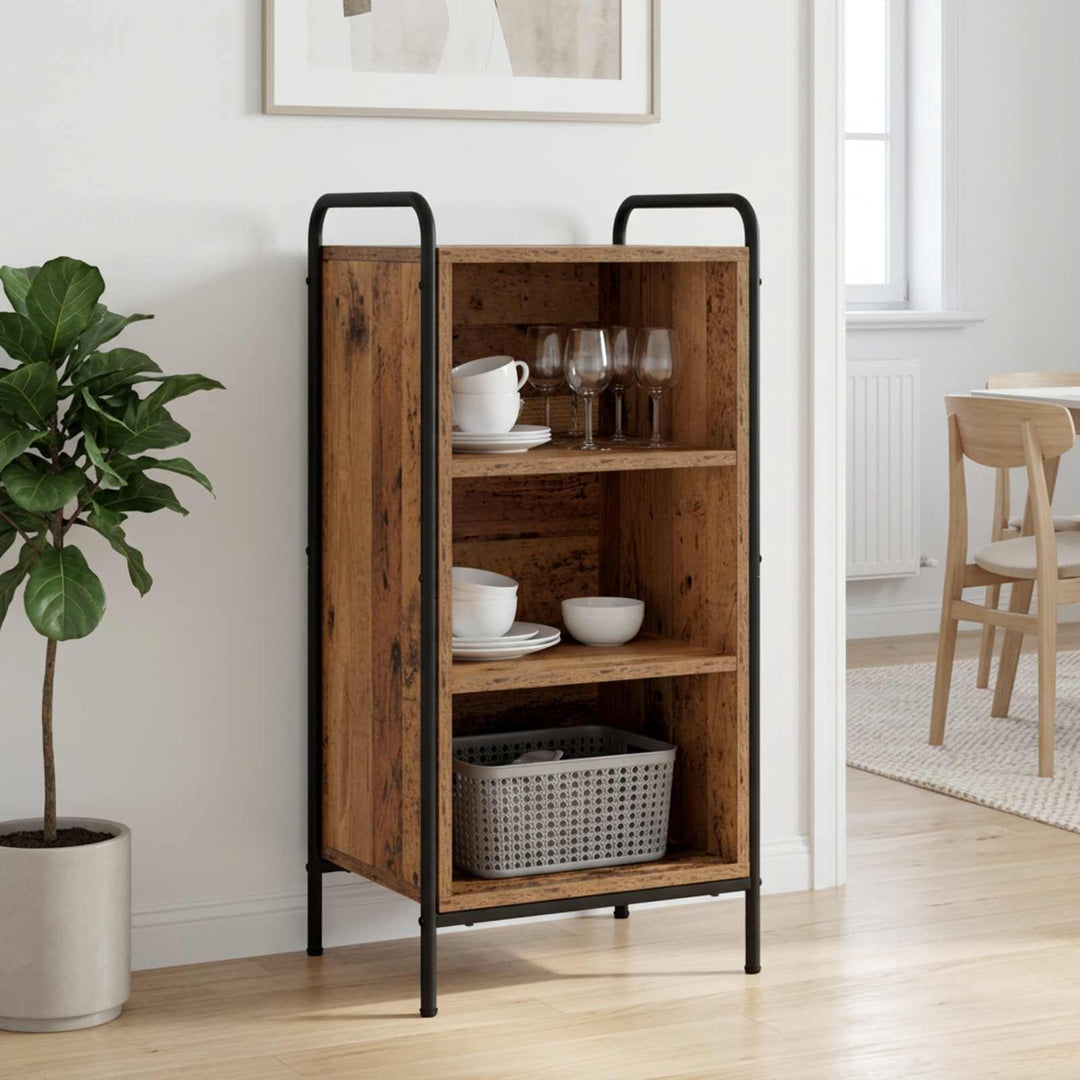 Sideboard Gammelt træ 97 x 33 x 81 cm Konstrueret træ