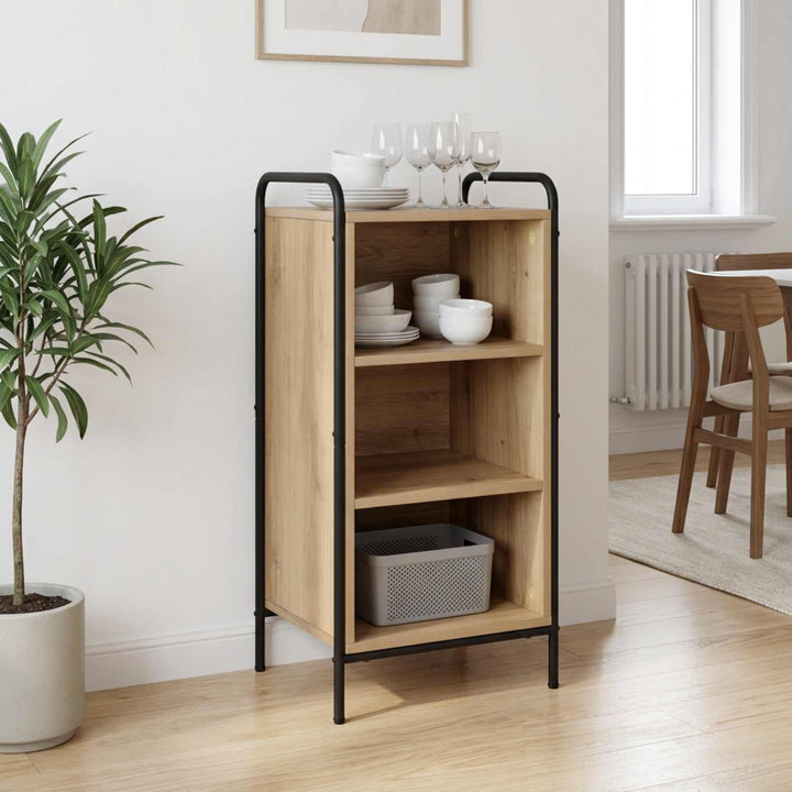 Sideboard Artisan-eg 97 x 33 x 81 cm Konstrueret træ