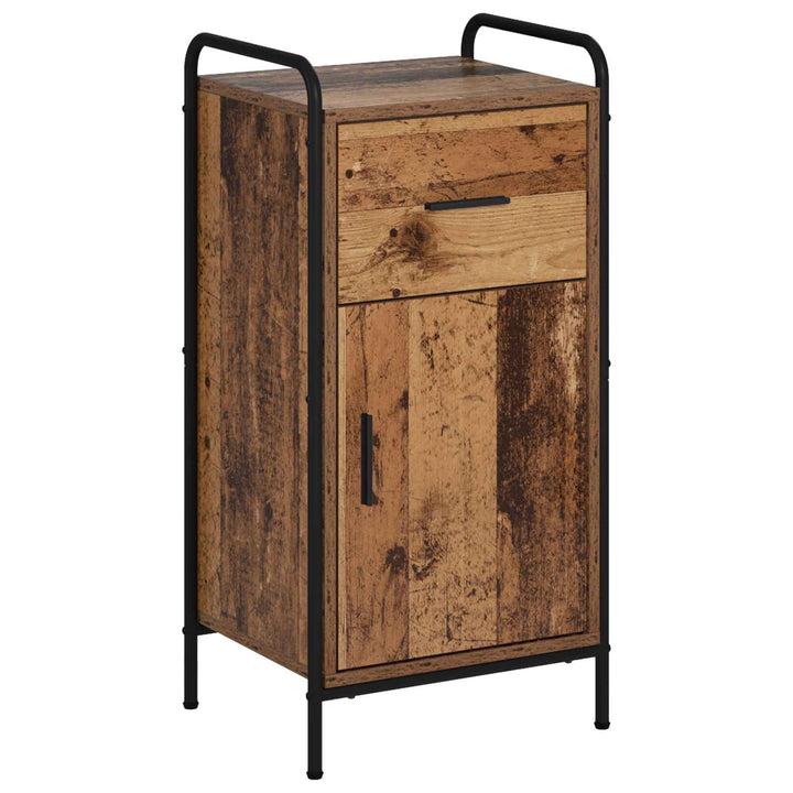 Sideboard Gammelt træ 97 x 33 x 81 cm Konstrueret træ