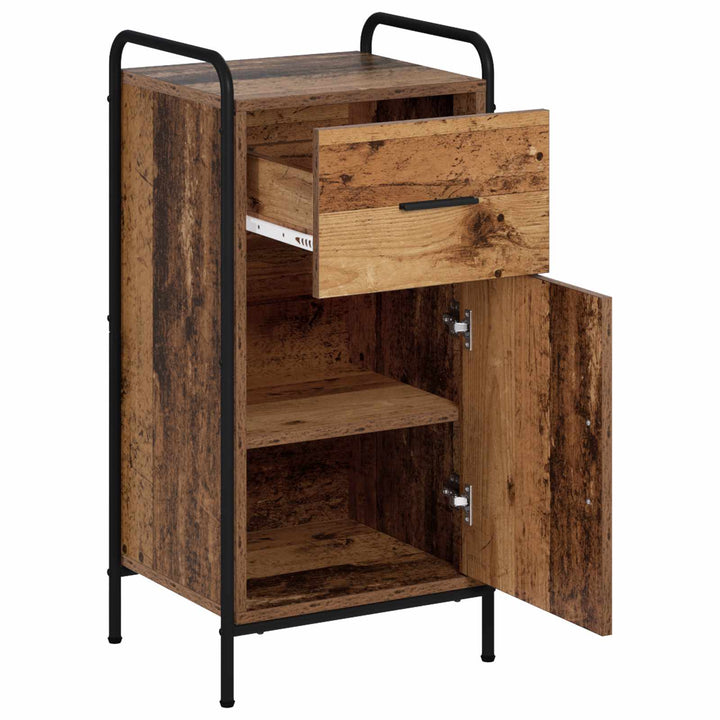 Sideboard Gammelt træ 97 x 33 x 81 cm Konstrueret træ