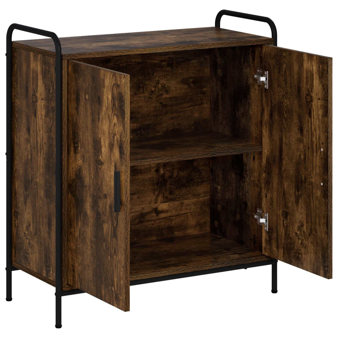 Sideboard Røget eg 97 x 33 x 81 cm Konstrueret træ