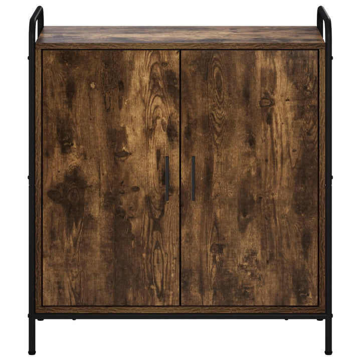 Sideboard Røget eg 97 x 33 x 81 cm Konstrueret træ
