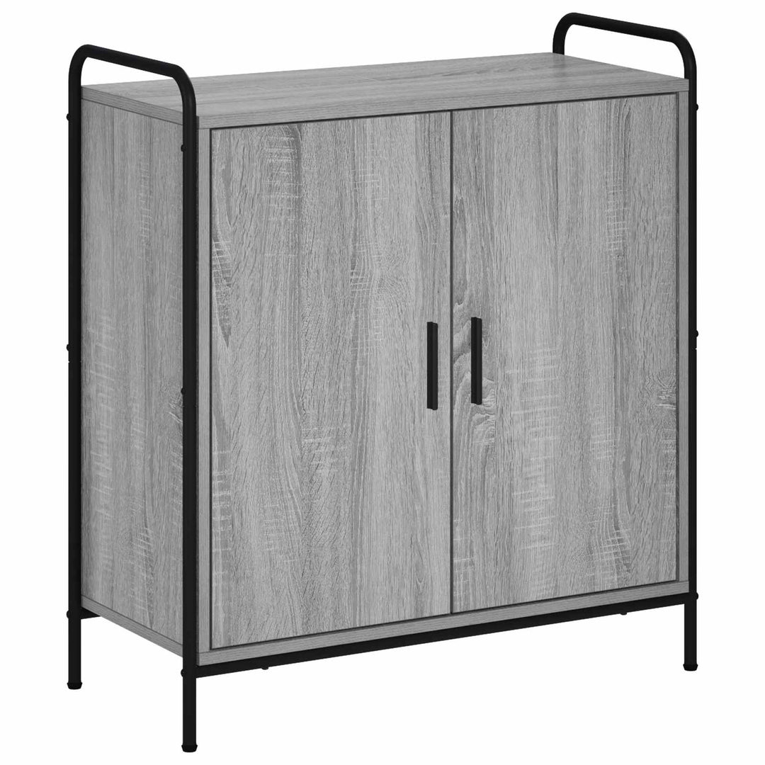 Sideboard Grå Sonoma 97 x 33 x 81 cm Konstrueret træ