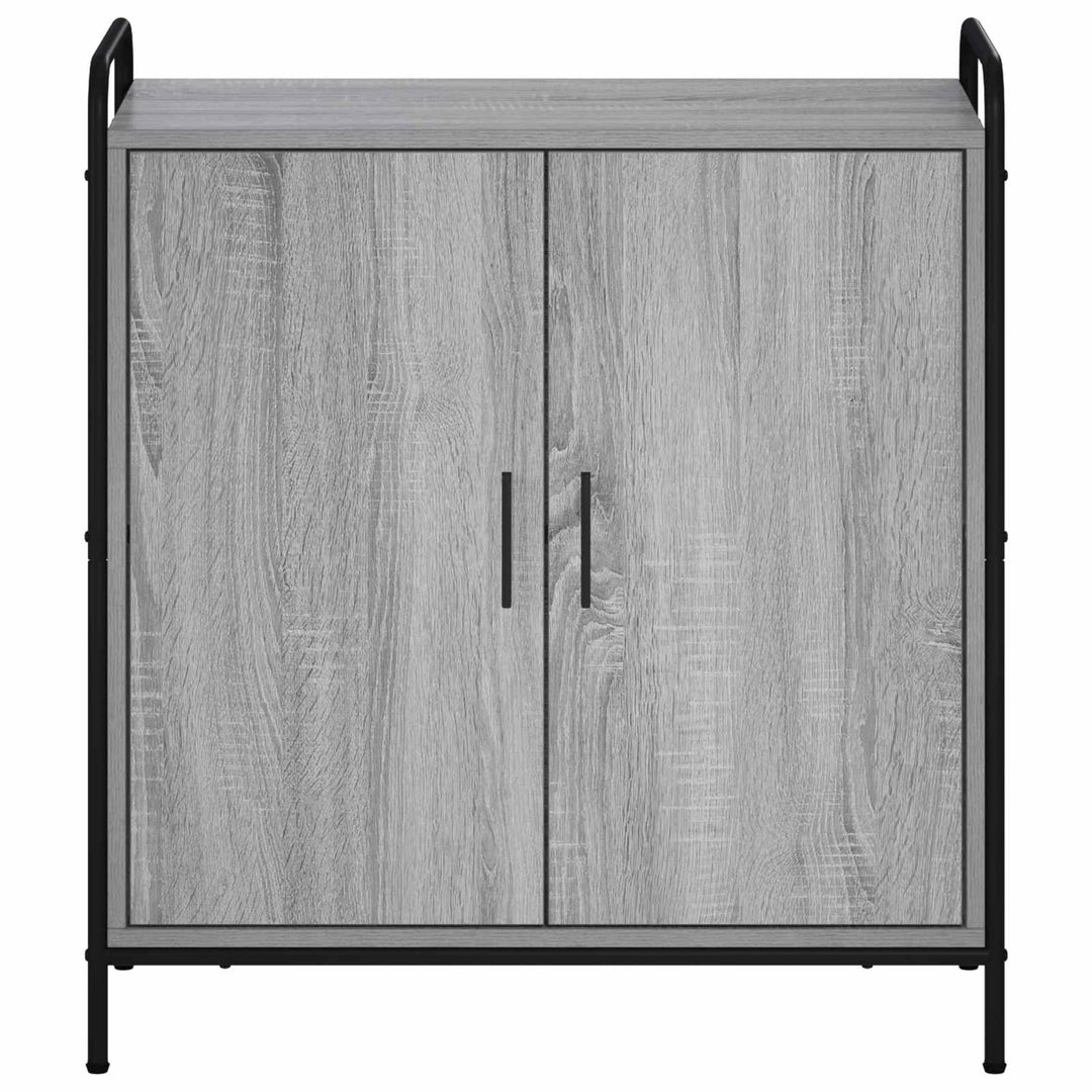 Sideboard Grå Sonoma 97 x 33 x 81 cm Konstrueret træ