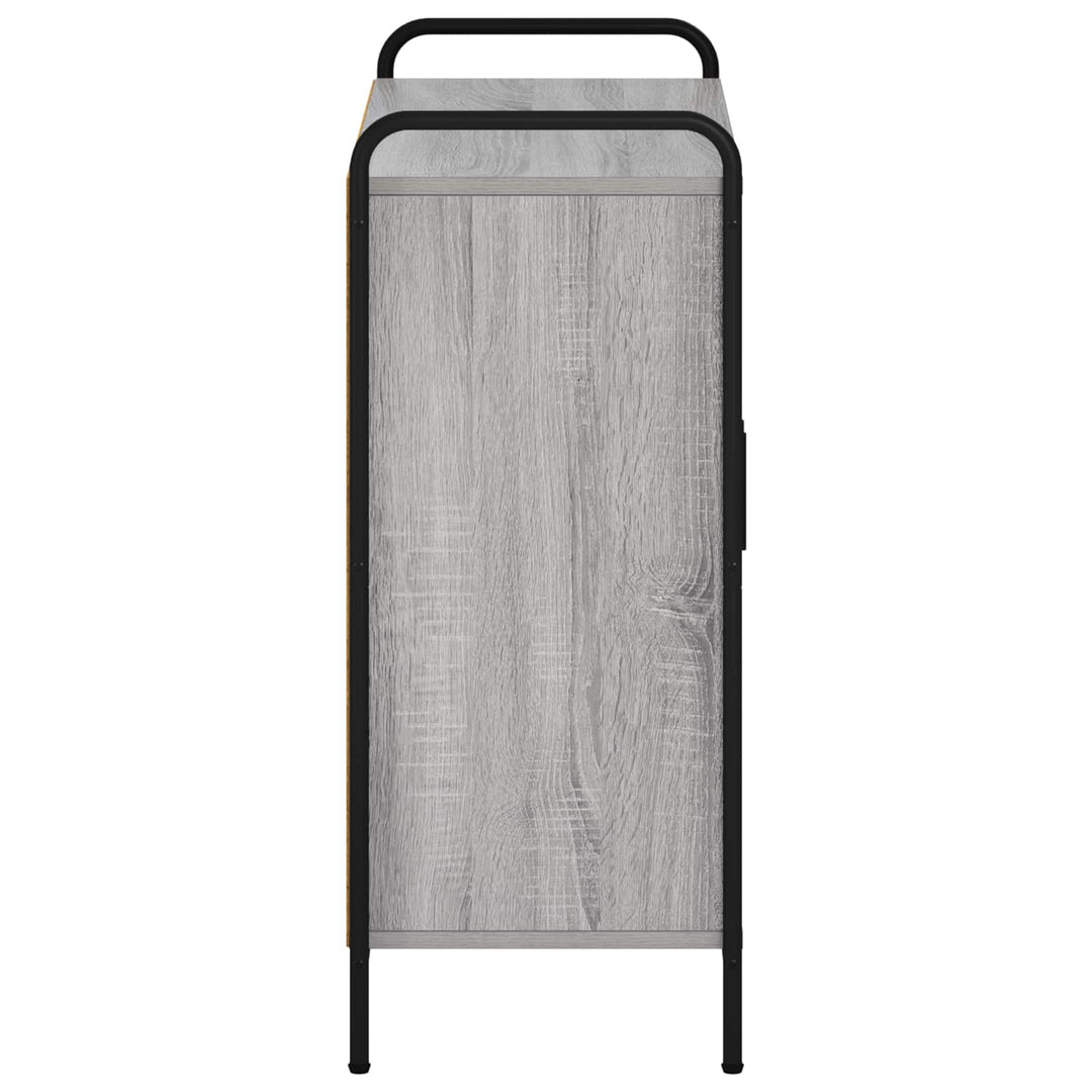 Sideboard Grå Sonoma 97 x 33 x 81 cm Konstrueret træ