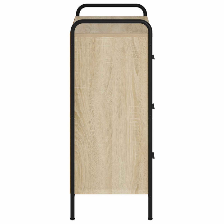 Sideboard Sonoma-eg 97 x 33 x 81 cm Konstrueret træ