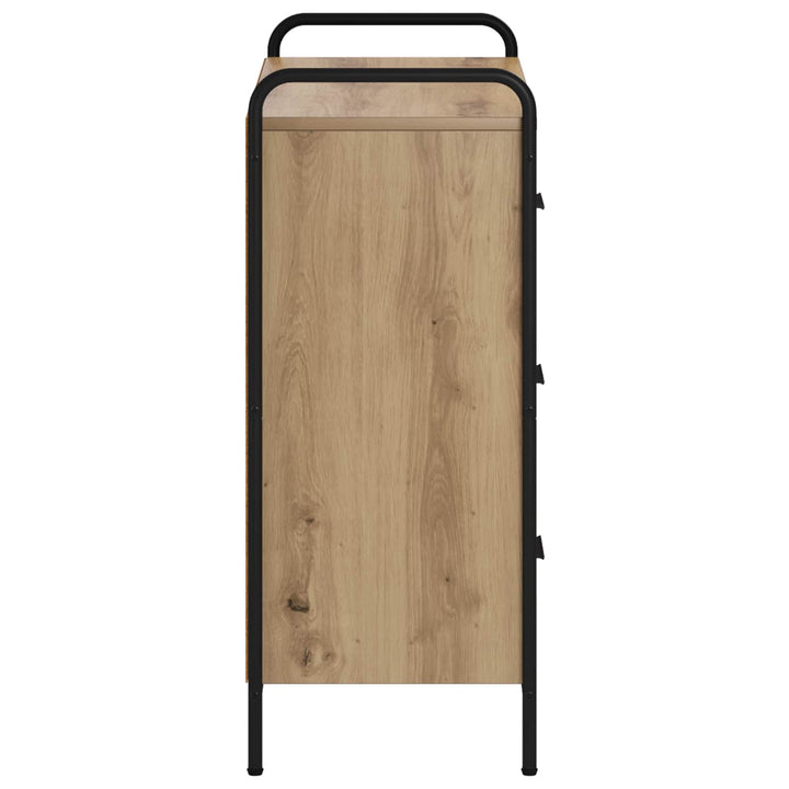 Sideboard Artisan-eg 97 x 33 x 81 cm Konstrueret træ