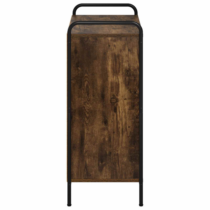 Sideboard Røget eg 97 x 33 x 81 cm Konstrueret træ