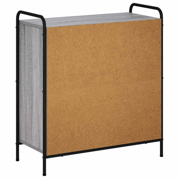 Sideboard Grå Sonoma 97 x 33 x 81 cm Konstrueret træ
