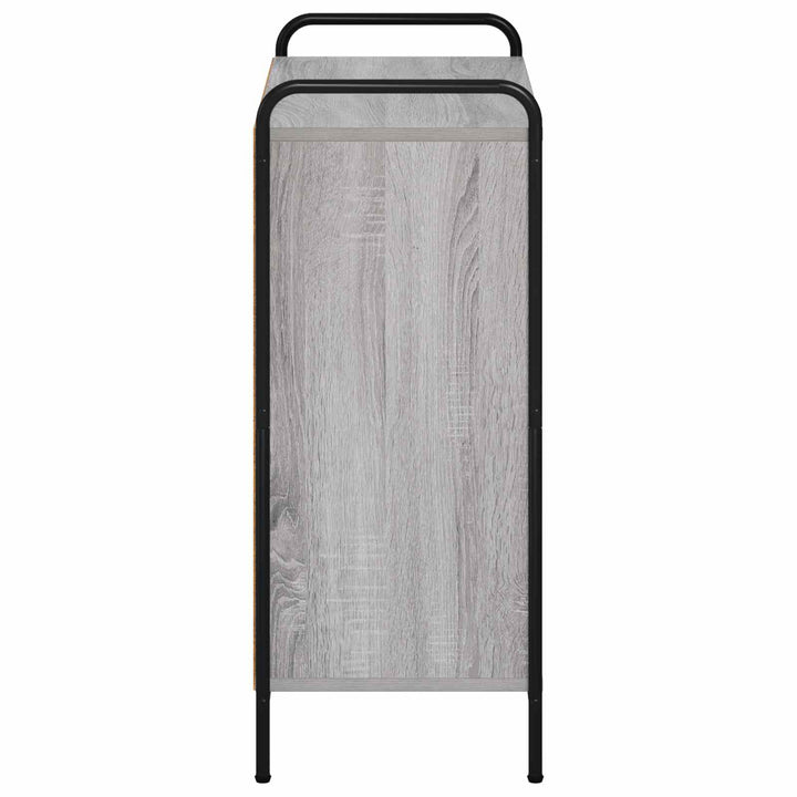 Sideboard Grå Sonoma 97 x 33 x 81 cm Konstrueret træ