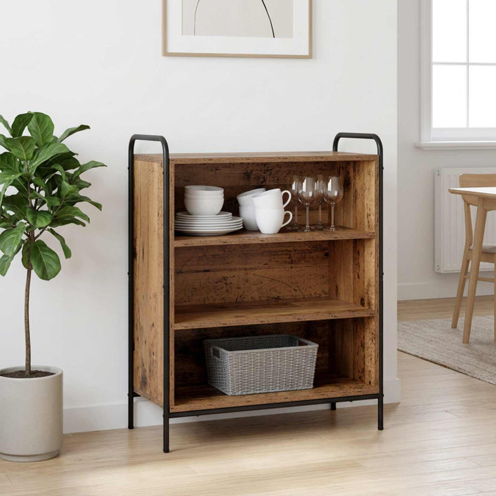 Sideboard Gammelt træ 97 x 33 x 81 cm Konstrueret træ