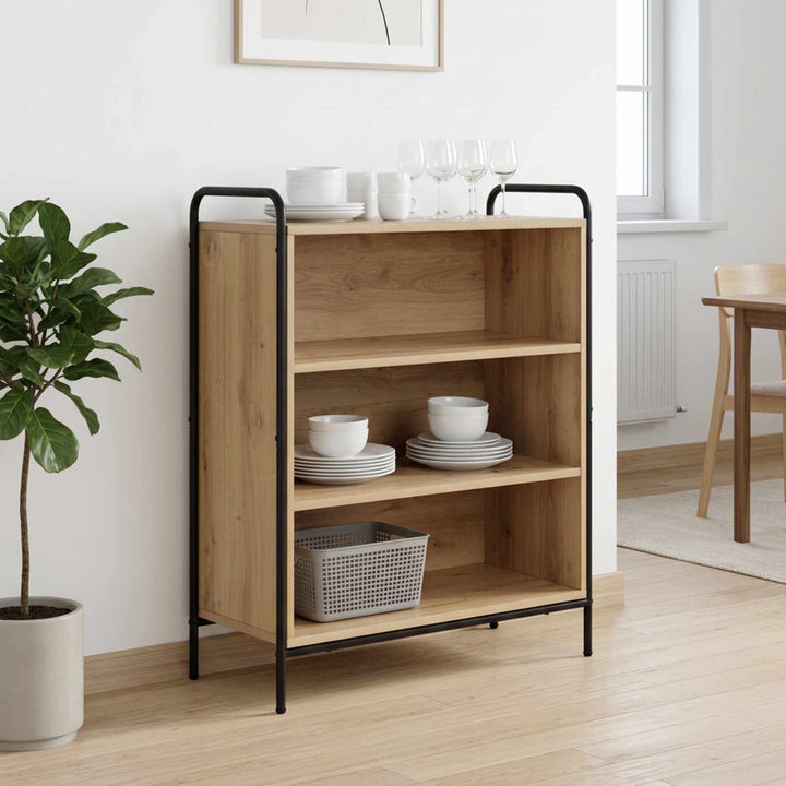 Sideboard Artisan-eg 97 x 33 x 81 cm Konstrueret træ