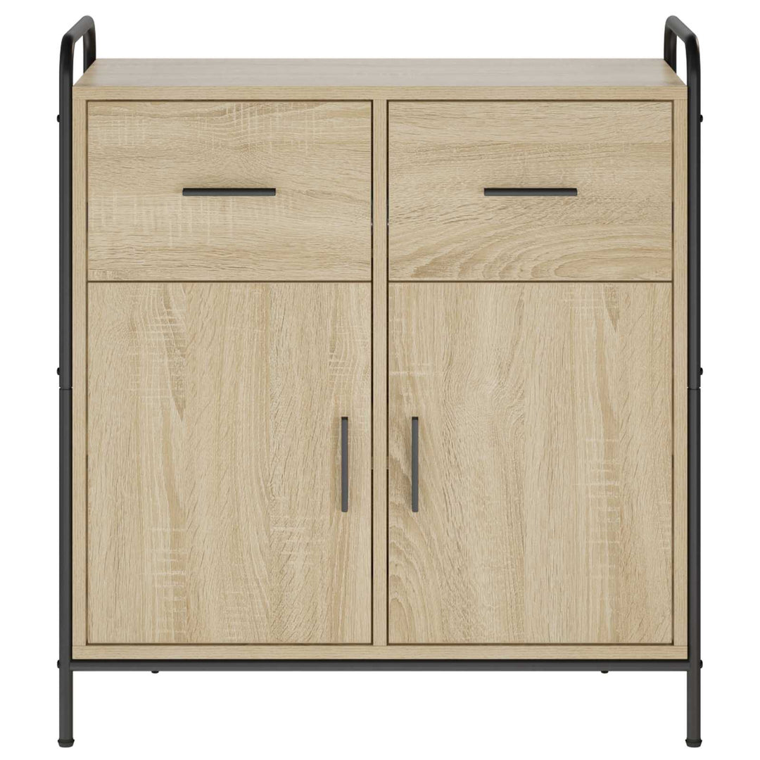 Sideboard Sonoma-eg 97 x 33 x 81 cm Konstrueret træ