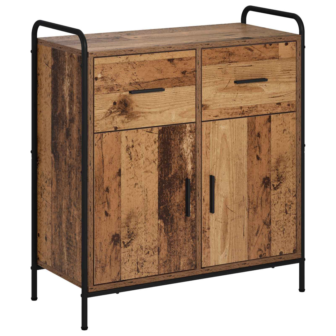 Sideboard Gammelt træ 97 x 33 x 81 cm Konstrueret træ