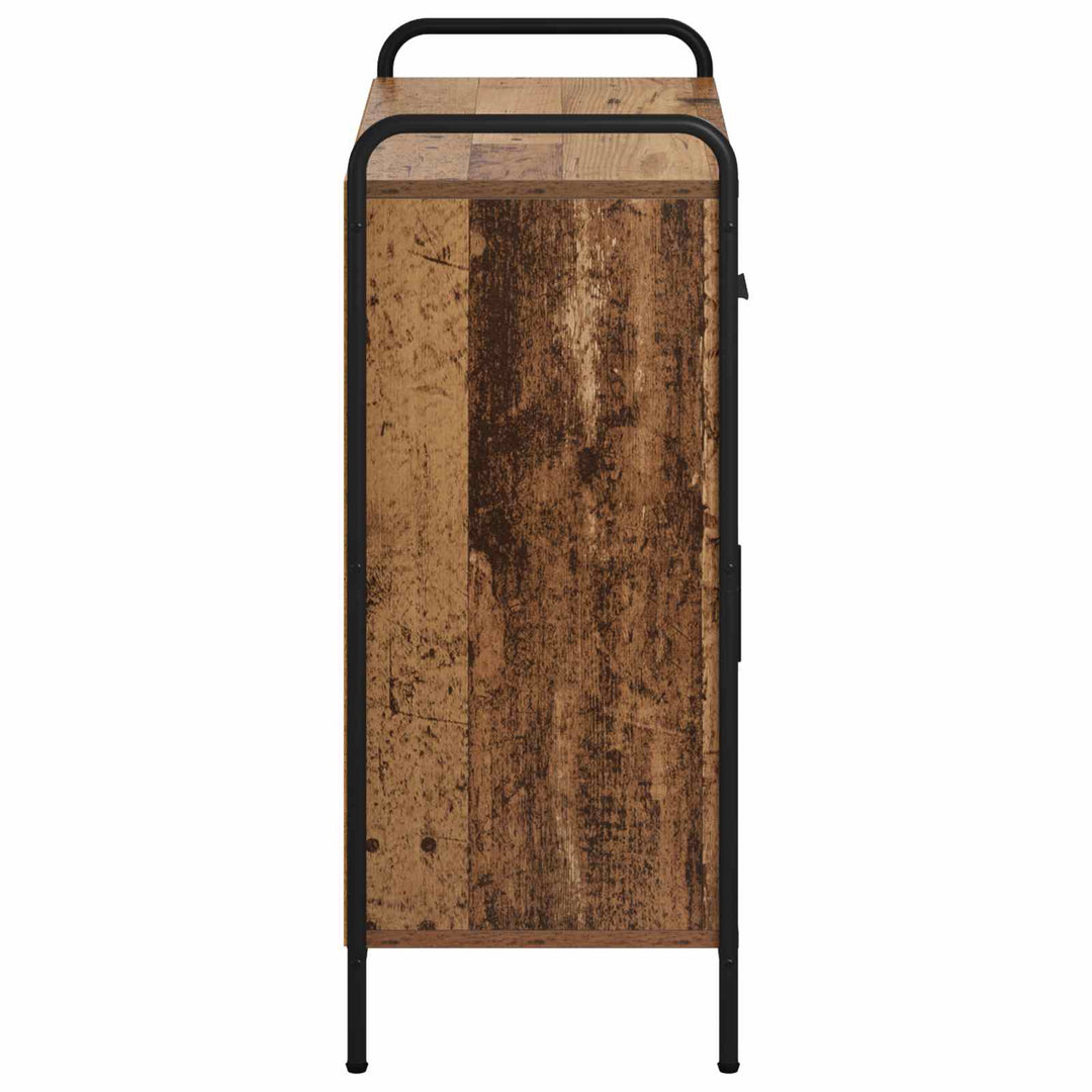 Sideboard Gammelt træ 97 x 33 x 81 cm Konstrueret træ