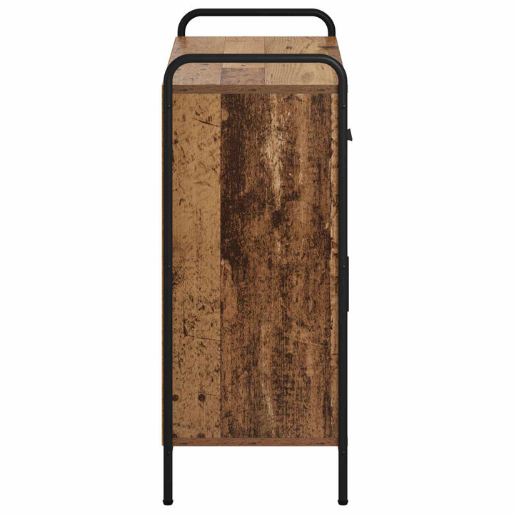 Sideboard Gammelt træ 97 x 33 x 81 cm Konstrueret træ