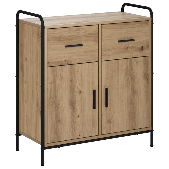 Sideboard Artisan-eg 97 x 33 x 81 cm Konstrueret træ