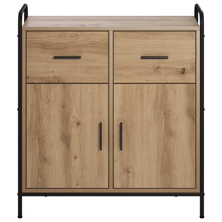 Sideboard Artisan-eg 97 x 33 x 81 cm Konstrueret træ