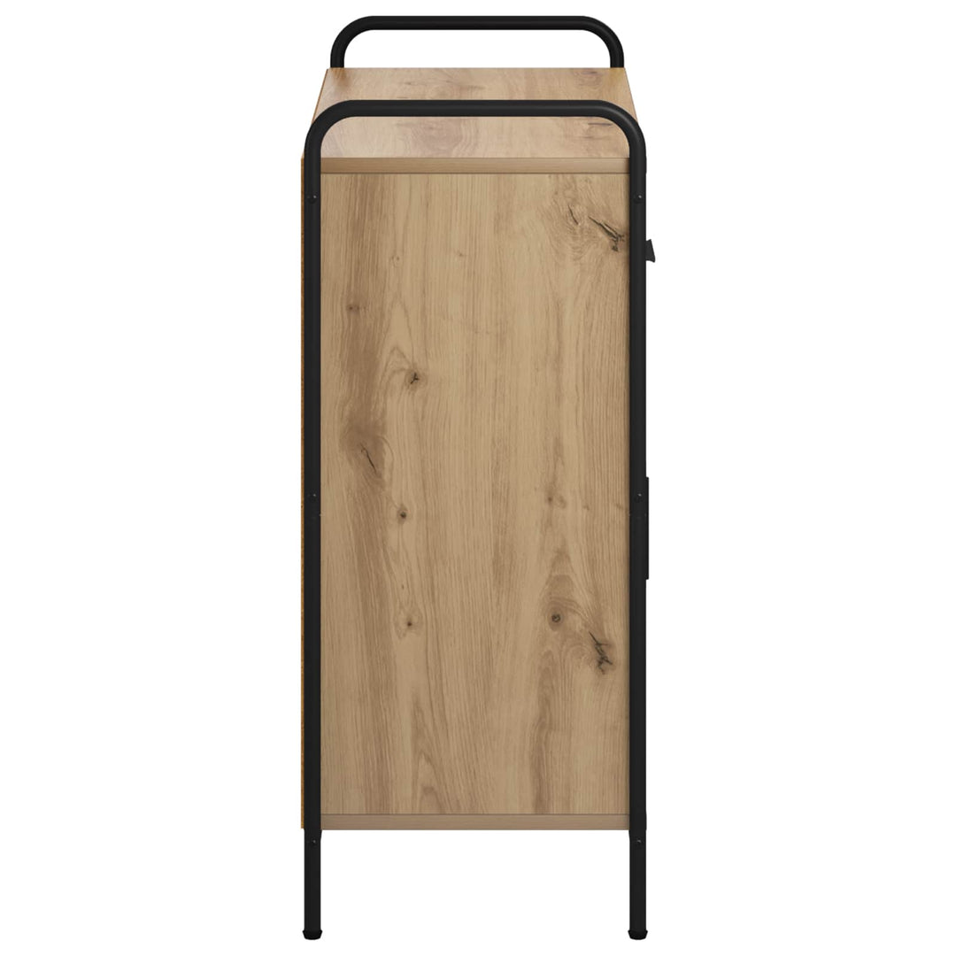 Sideboard Artisan-eg 97 x 33 x 81 cm Konstrueret træ