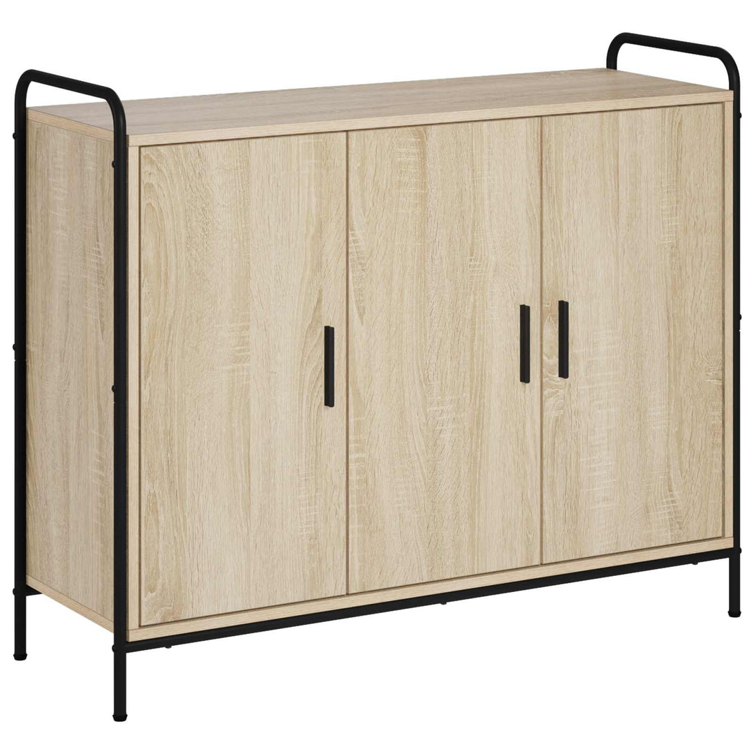 Sideboard Sonoma-eg 97 x 33 x 81 cm Konstrueret træ