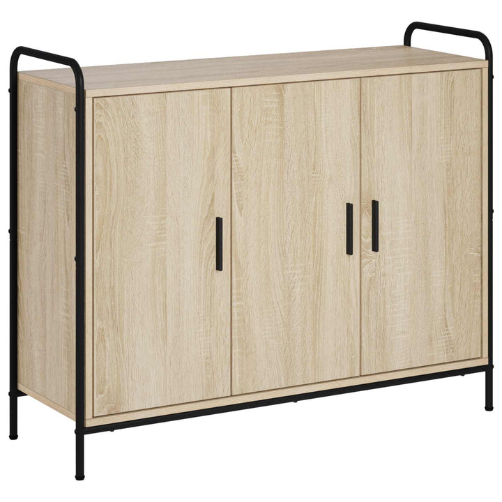 Sideboard Sonoma-eg 97 x 33 x 81 cm Konstrueret træ