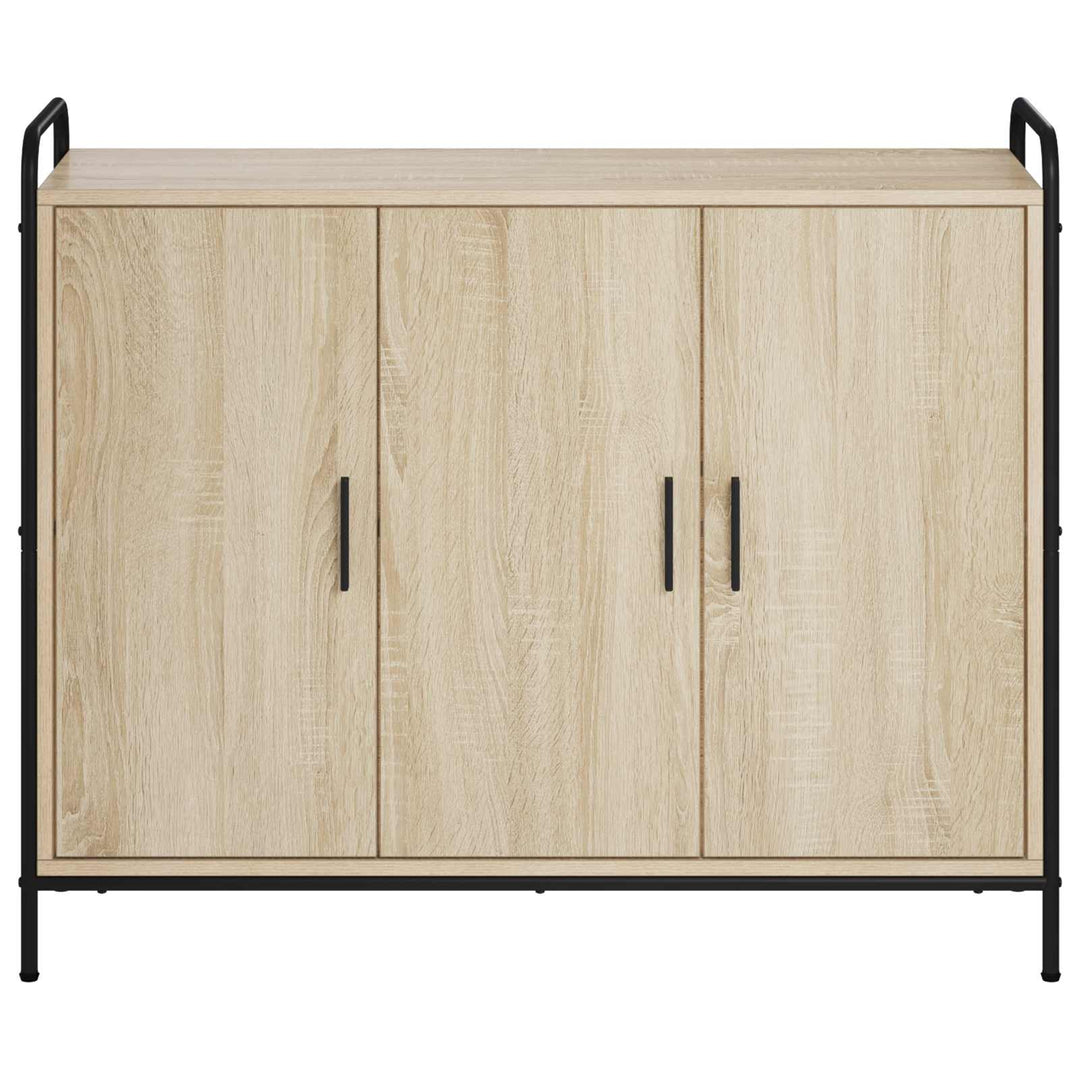 Sideboard Sonoma-eg 97 x 33 x 81 cm Konstrueret træ