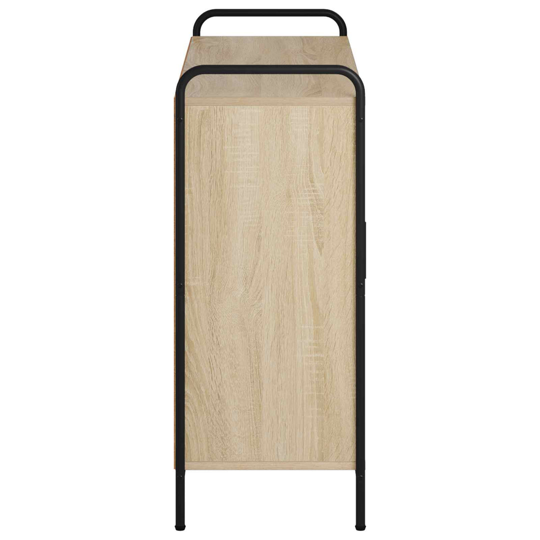 Sideboard Sonoma-eg 97 x 33 x 81 cm Konstrueret træ
