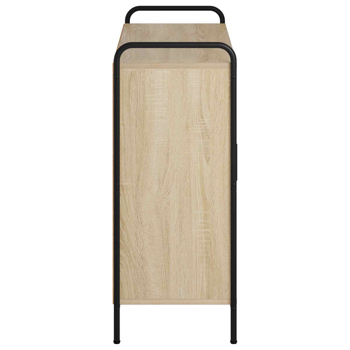 Sideboard Sonoma-eg 97 x 33 x 81 cm Konstrueret træ
