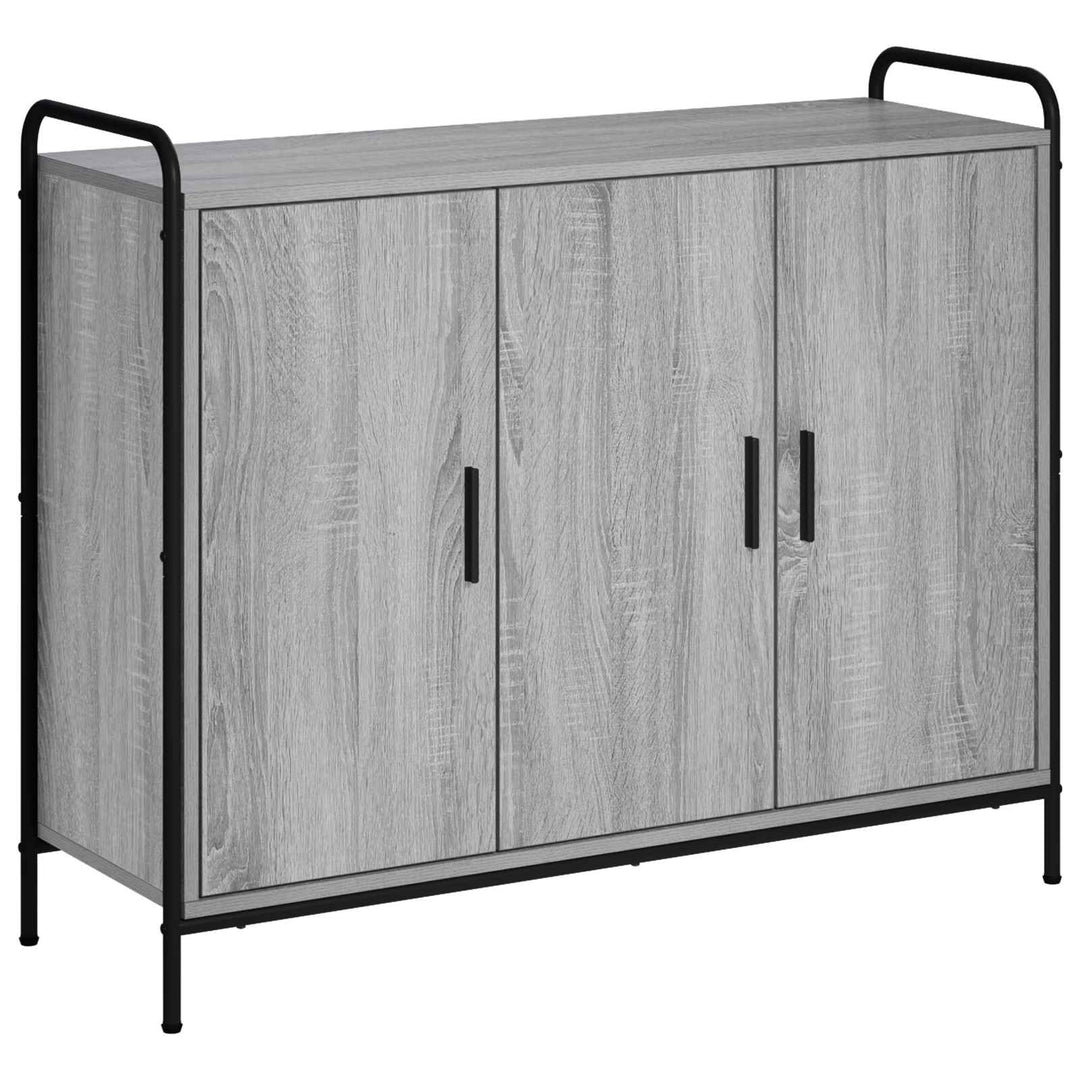 Sideboard Grå Sonoma 97 x 33 x 81 cm Konstrueret træ