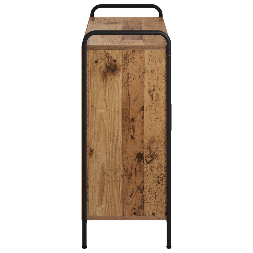 Sideboard Gammelt træ 97 x 33 x 81 cm Konstrueret træ