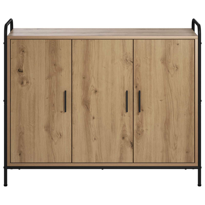 Sideboard Artisan-eg 97 x 33 x 81 cm Konstrueret træ