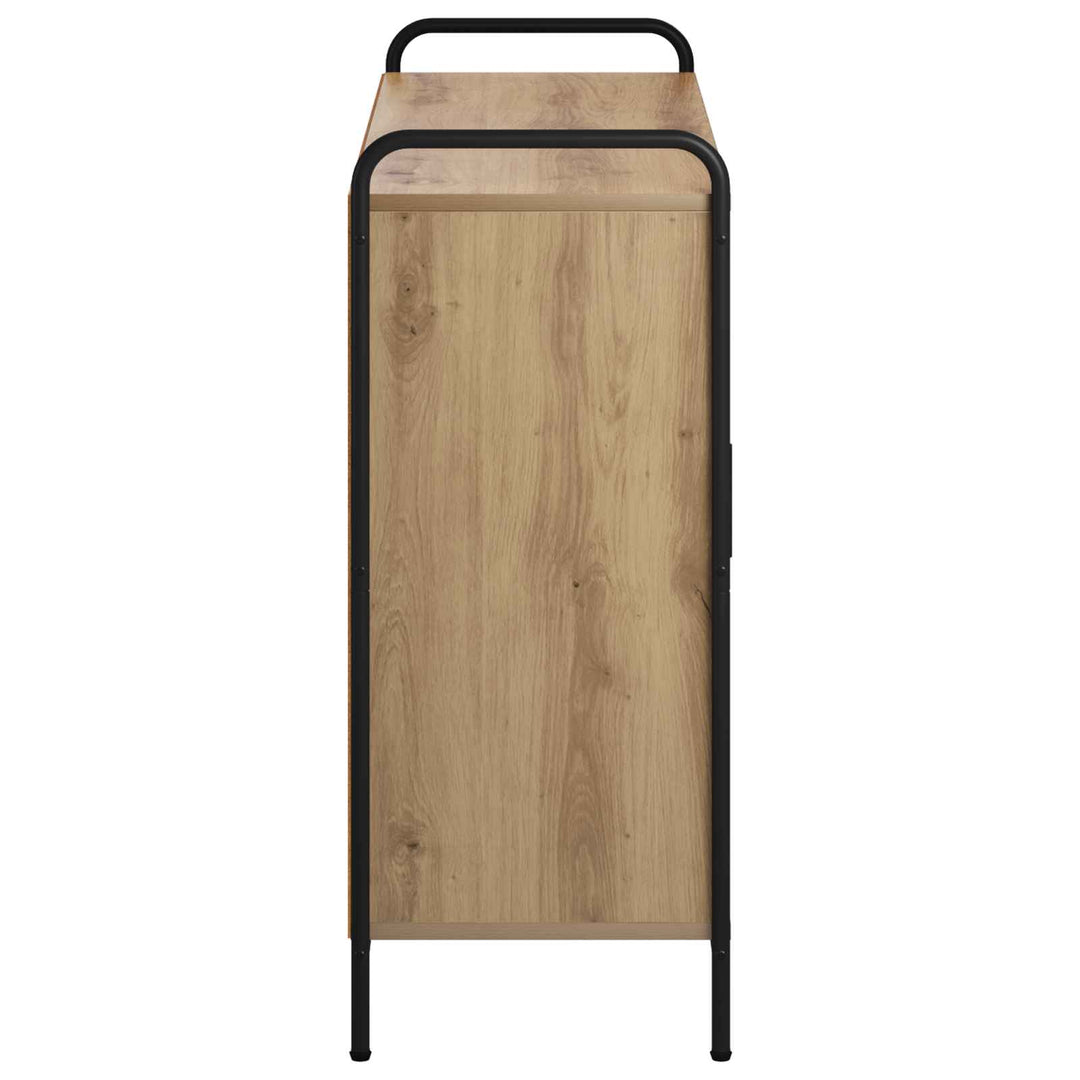 Sideboard Artisan-eg 97 x 33 x 81 cm Konstrueret træ