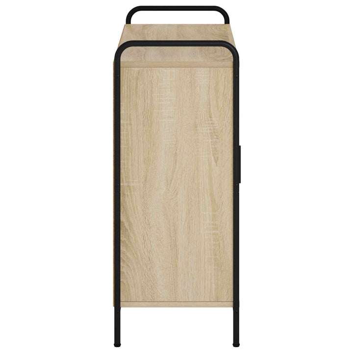 Sideboard Sonoma-eg 97 x 33 x 81 cm Konstrueret træ