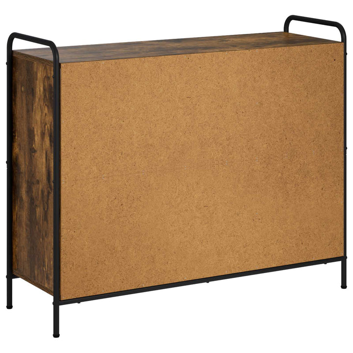 Sideboard Røget eg 97 x 33 x 81 cm Konstrueret træ