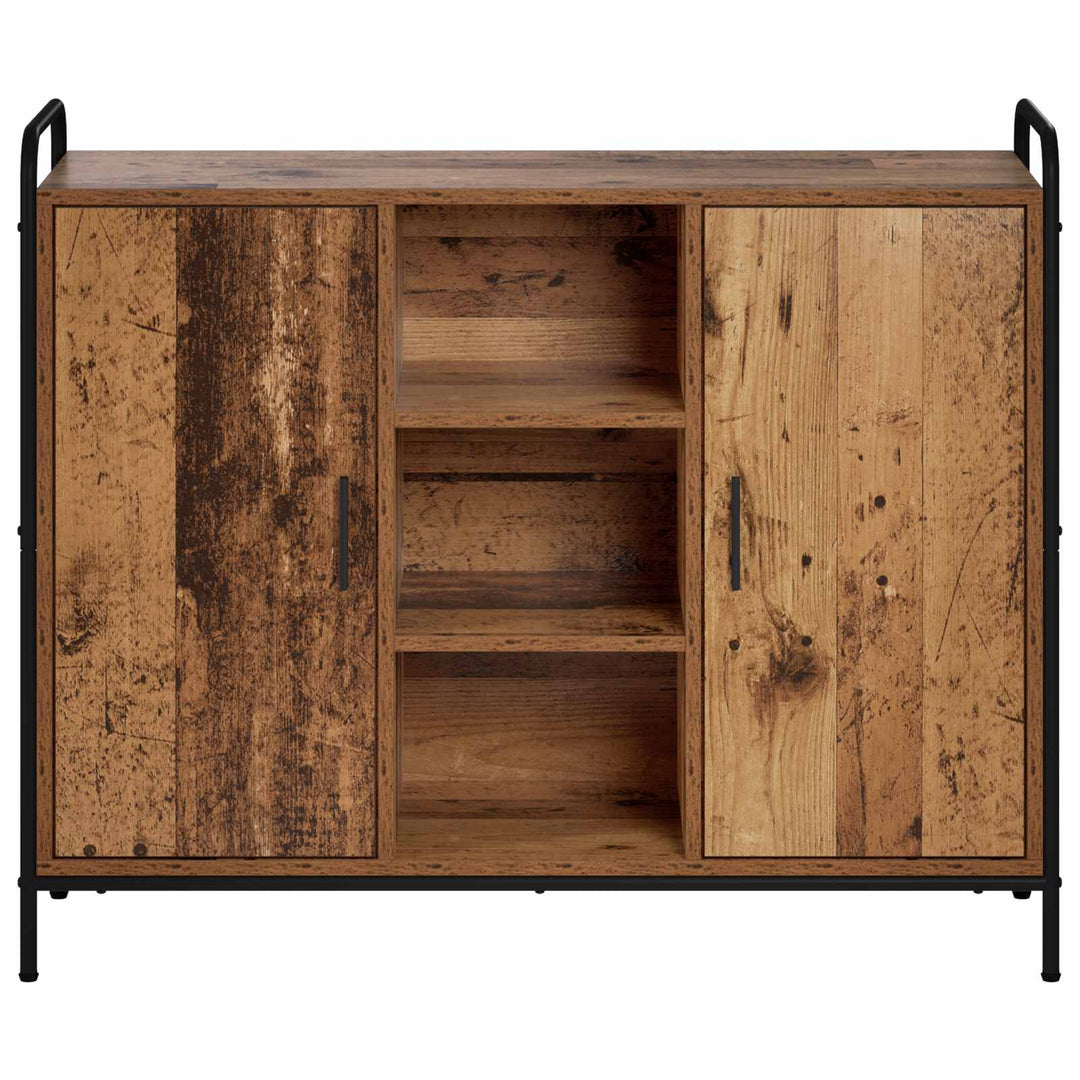 Sideboard Gammelt træ 97 x 33 x 81 cm Konstrueret træ