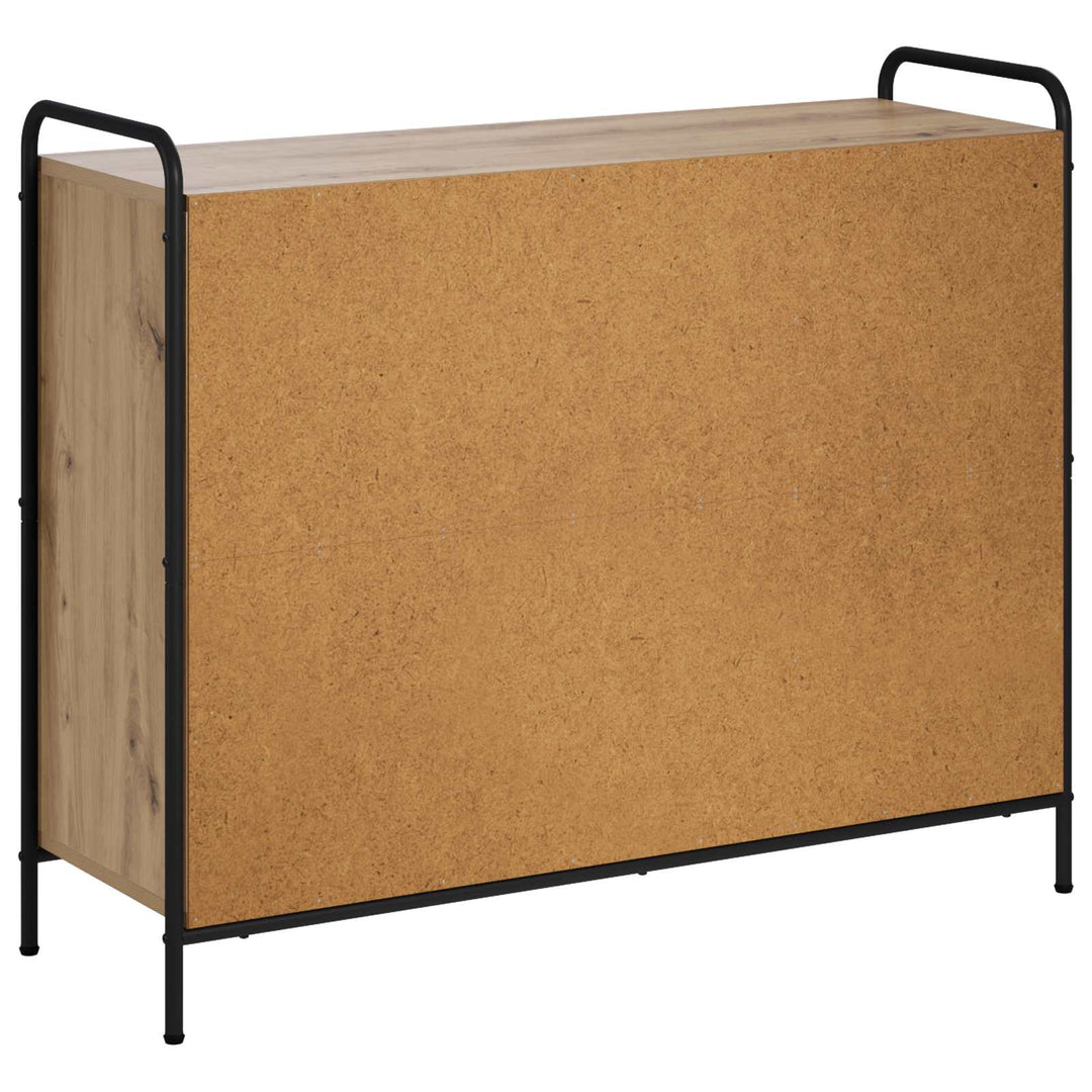 Sideboard Artisan-eg 97 x 33 x 81 cm Konstrueret træ