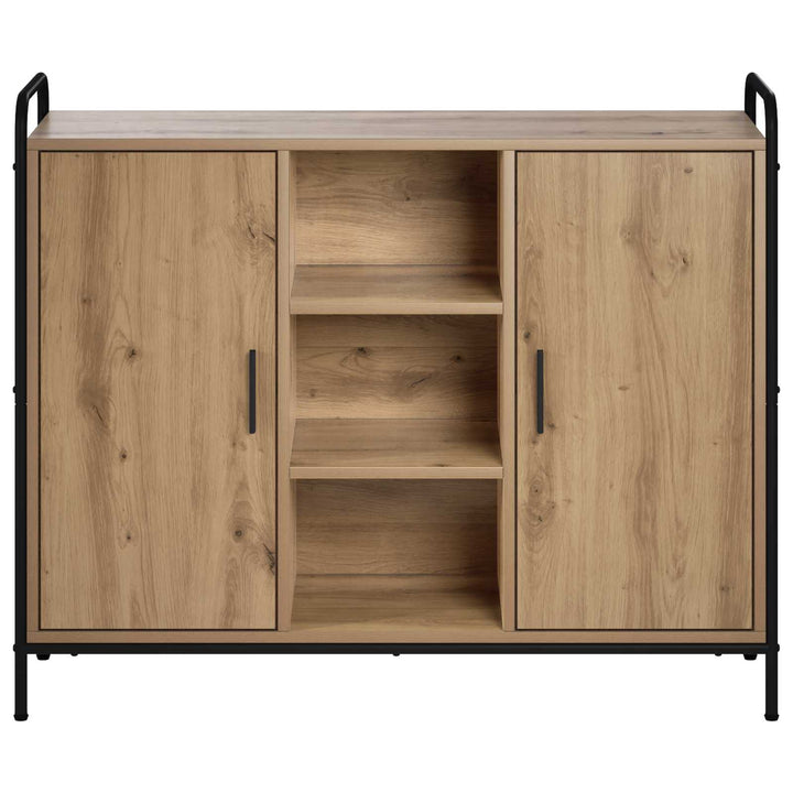 Sideboard Artisan-eg 97 x 33 x 81 cm Konstrueret træ