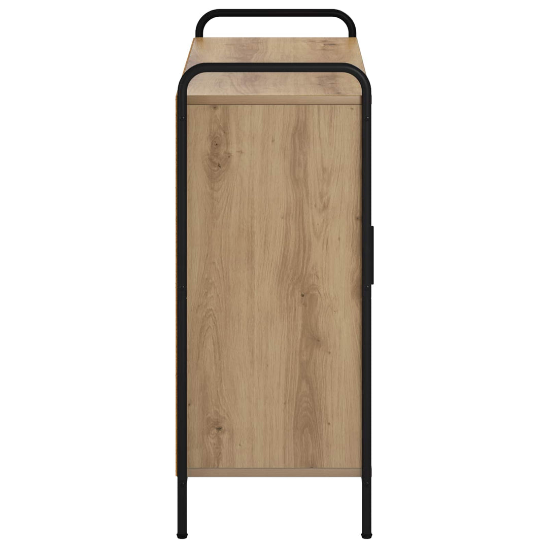 Sideboard Artisan-eg 97 x 33 x 81 cm Konstrueret træ