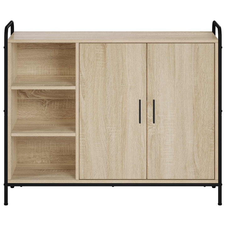 Sideboard Sonoma-eg 97 x 33 x 81 cm Konstrueret træ