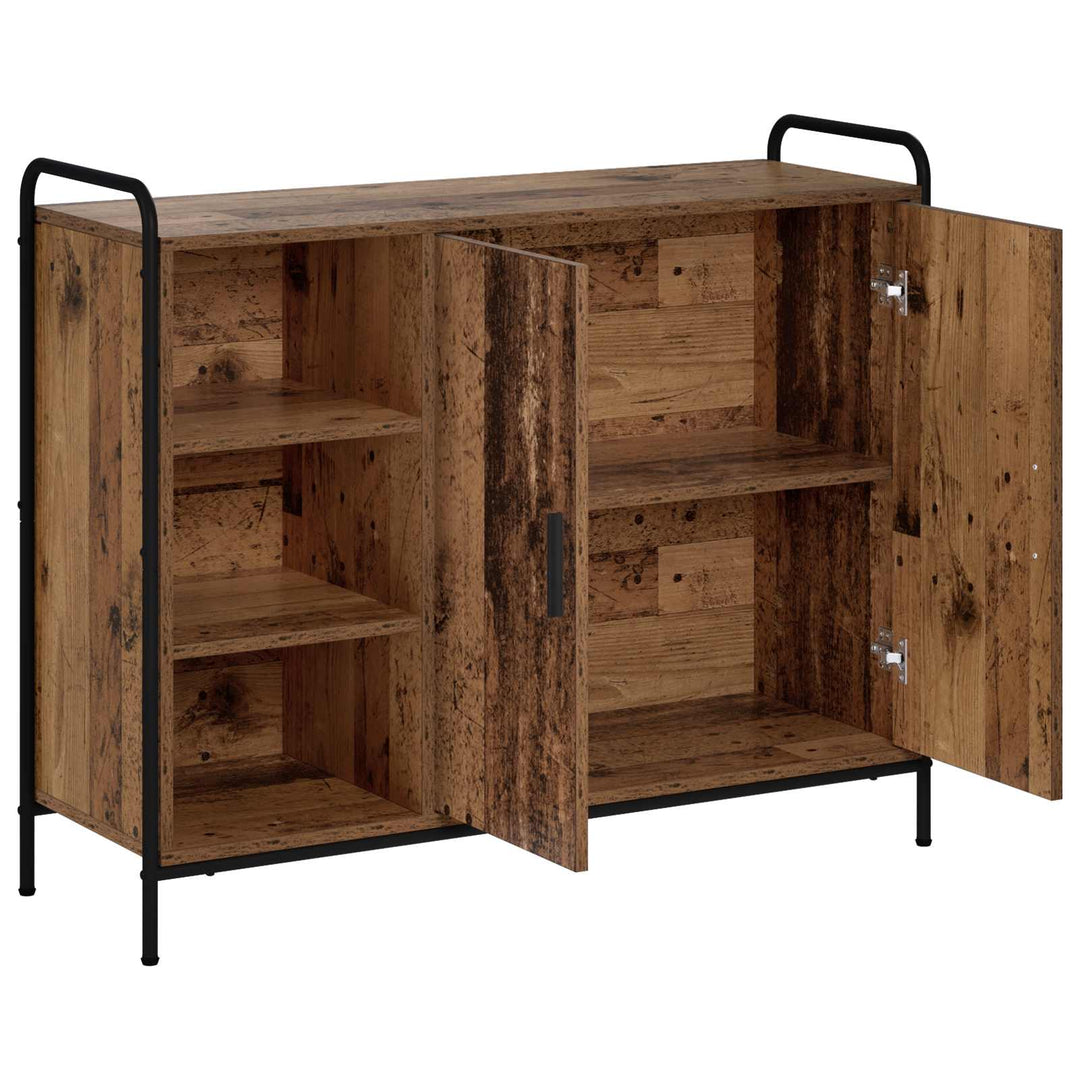 Sideboard Gammelt træ 97 x 33 x 81 cm Konstrueret træ