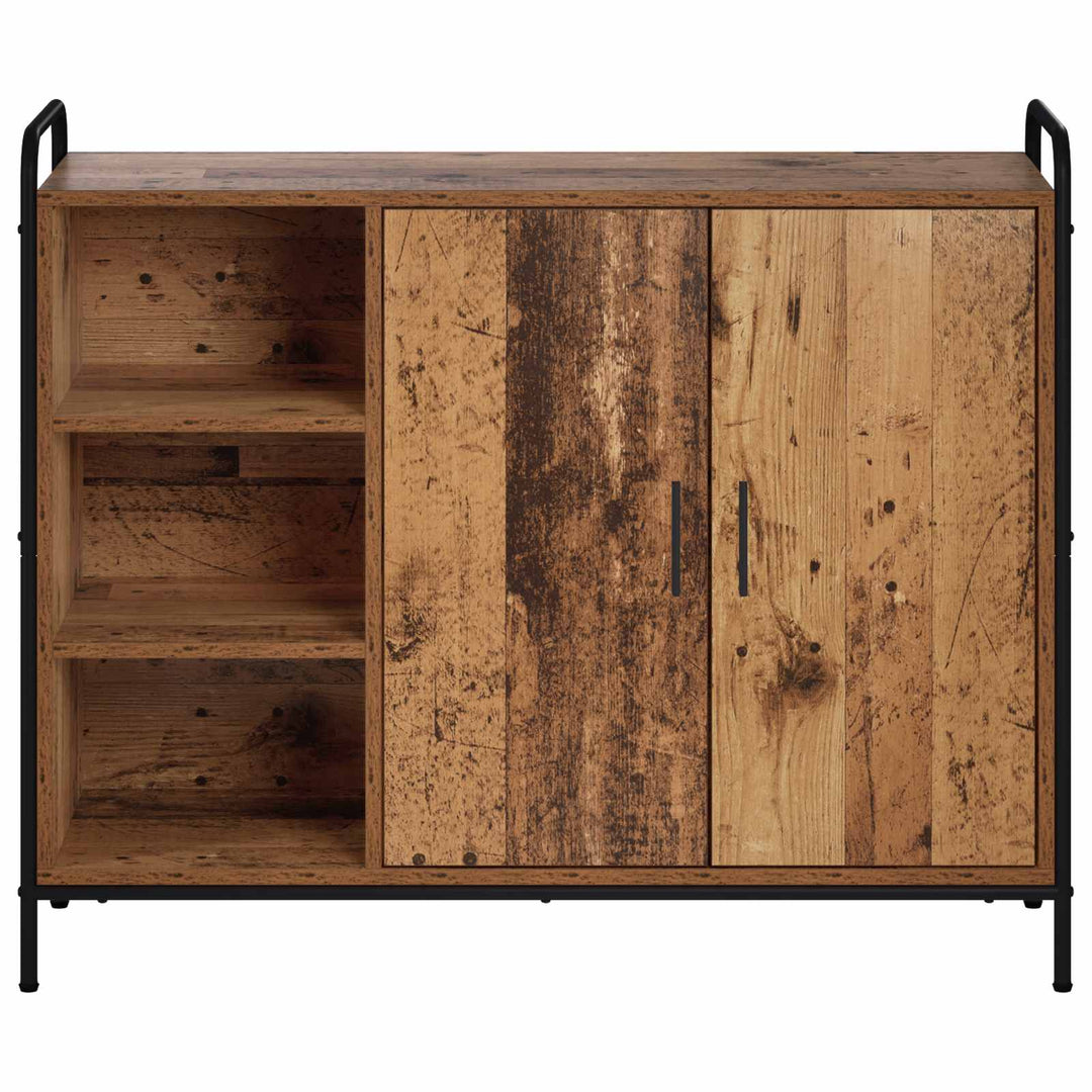 Sideboard Gammelt træ 97 x 33 x 81 cm Konstrueret træ