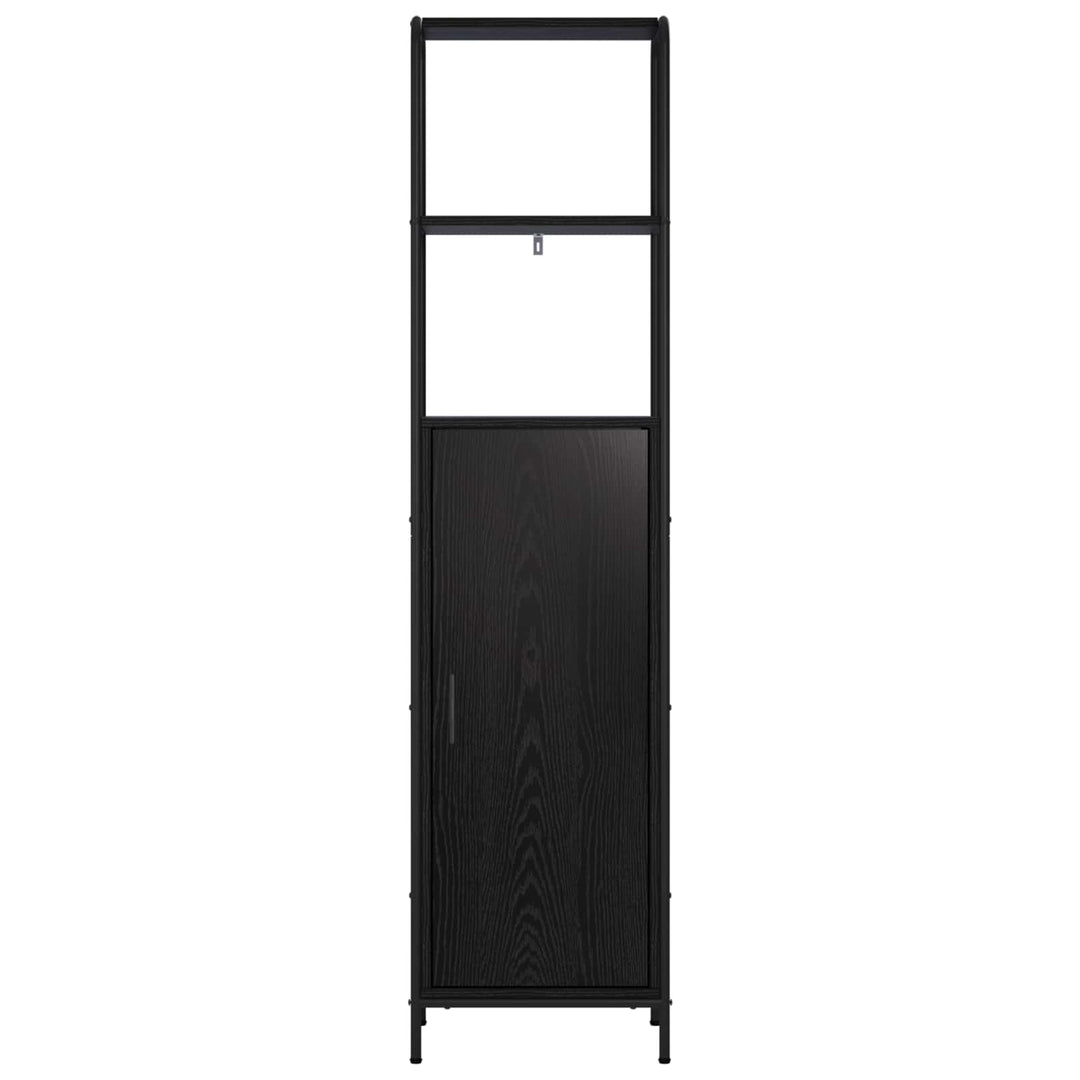 Highboard Sort eg 40 x 33 x 161 cm Konstrueret træ