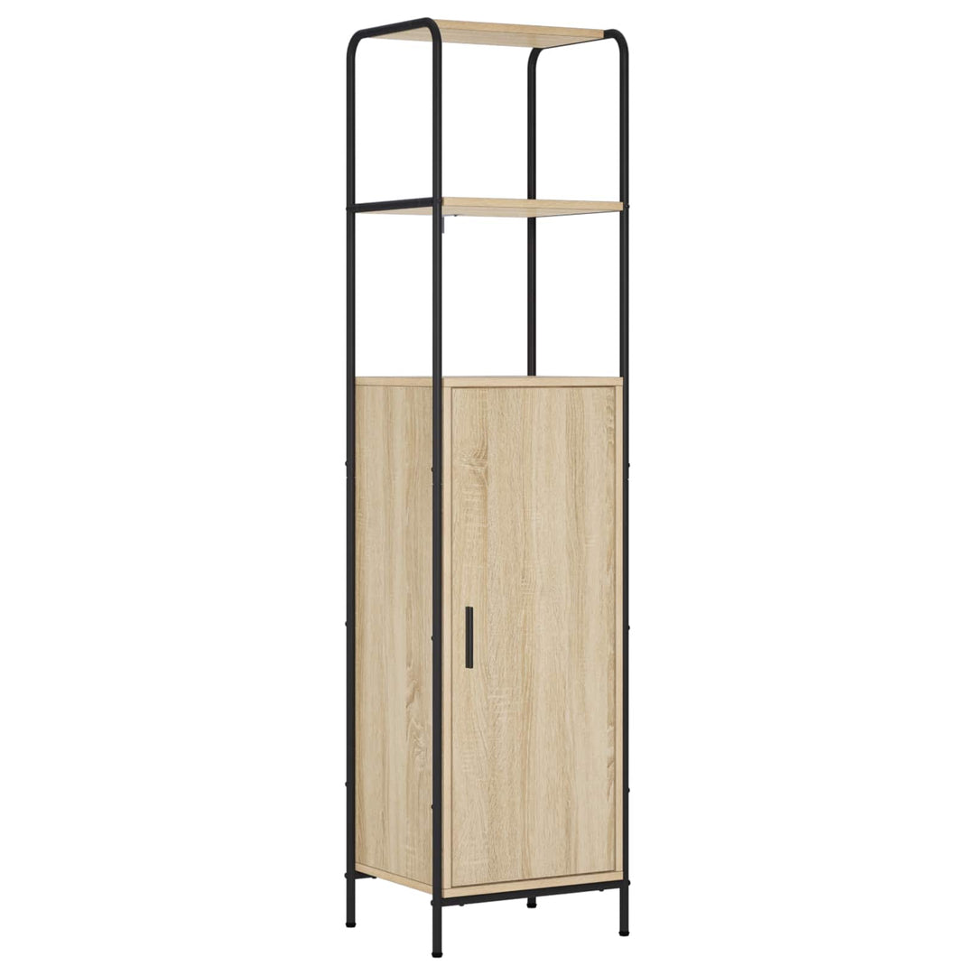 Highboard Sonoma-eg 40 x 33 x 161 cm Konstrueret træ