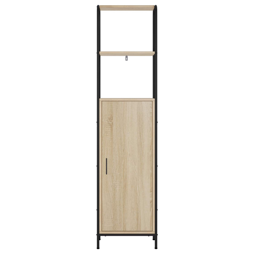 Highboard Sonoma-eg 40 x 33 x 161 cm Konstrueret træ