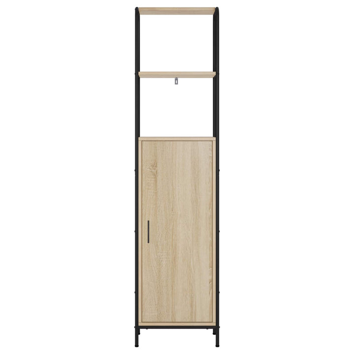 Highboard Sonoma-eg 40 x 33 x 161 cm Konstrueret træ