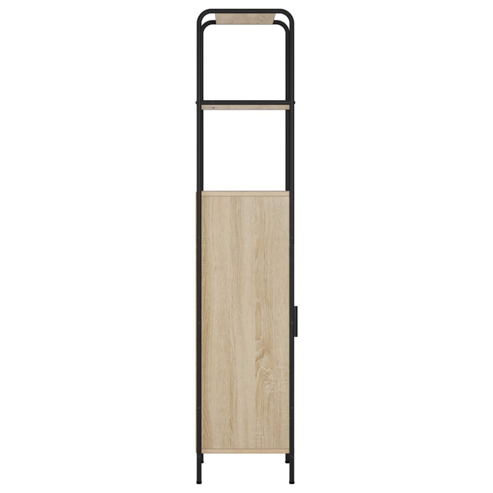Highboard Sonoma-eg 40 x 33 x 161 cm Konstrueret træ