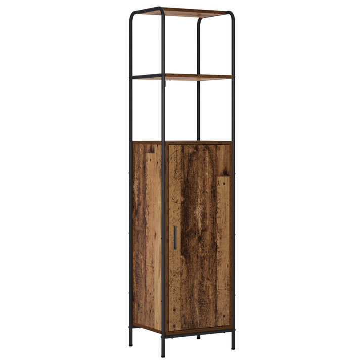 Highboard Gammelt træ 40 x 33 x 161 cm Konstrueret træ