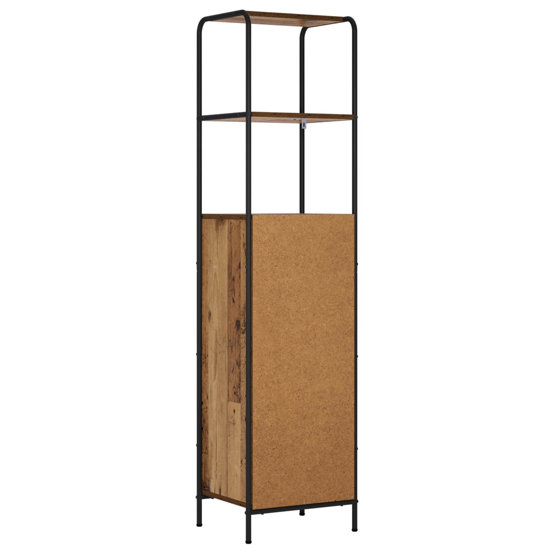 Highboard Gammelt træ 40 x 33 x 161 cm Konstrueret træ
